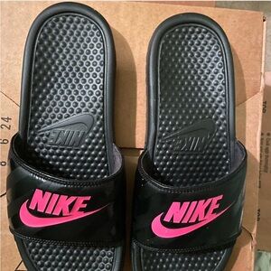 Nike slide-on shoes